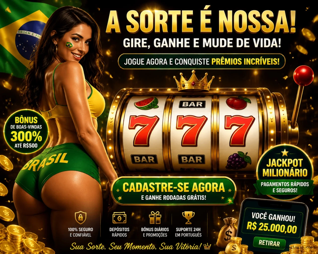 Jogos de Cassino Premium - Slots, Roleta, Blackjack e Dealer Ao Vivo